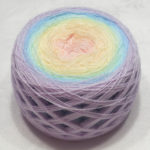 Tenderness – Extrafine merino fine lace weight hand dyed yarn – Gradient yarn – Pale Rainbow Tenderness – Pale Rainbow